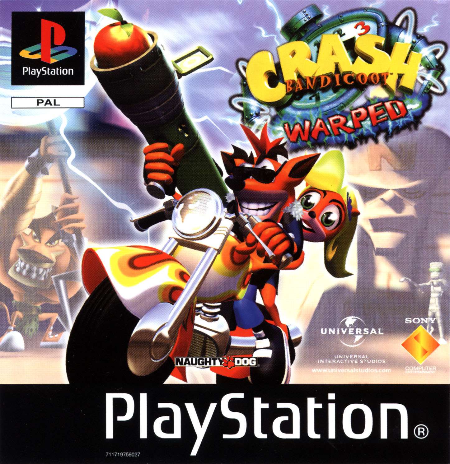  Crash Bandicoot 3: Warped (PlayStation)