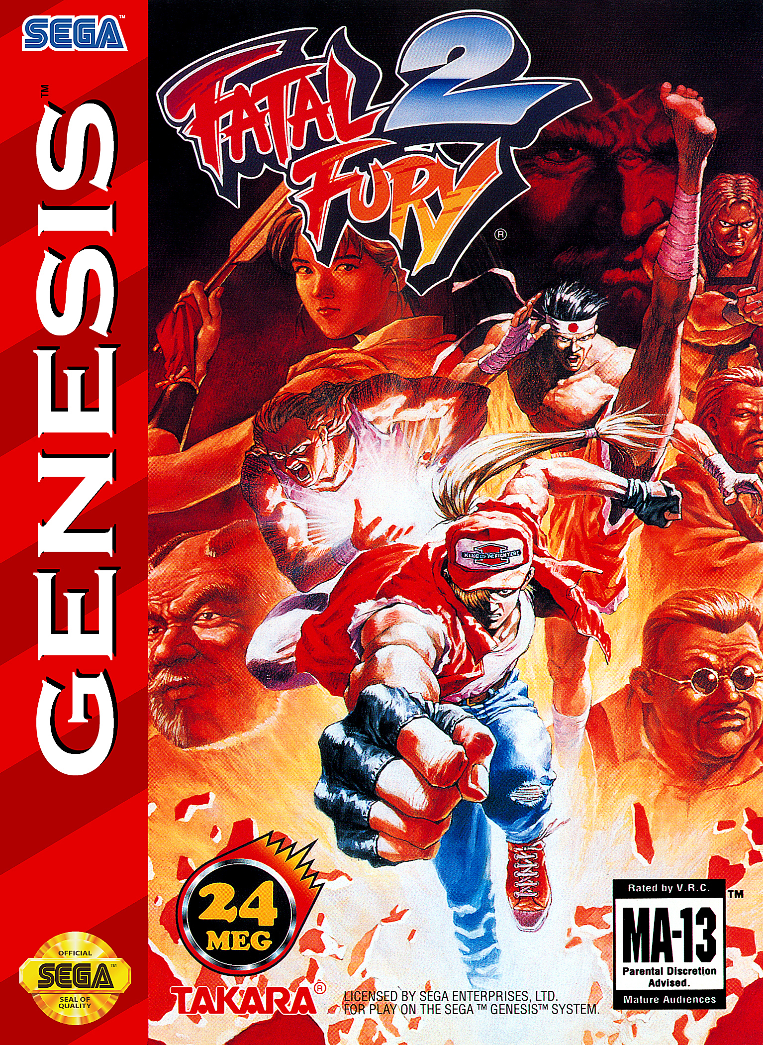 Fatal Fury 2/Hidden content - Sega Retro