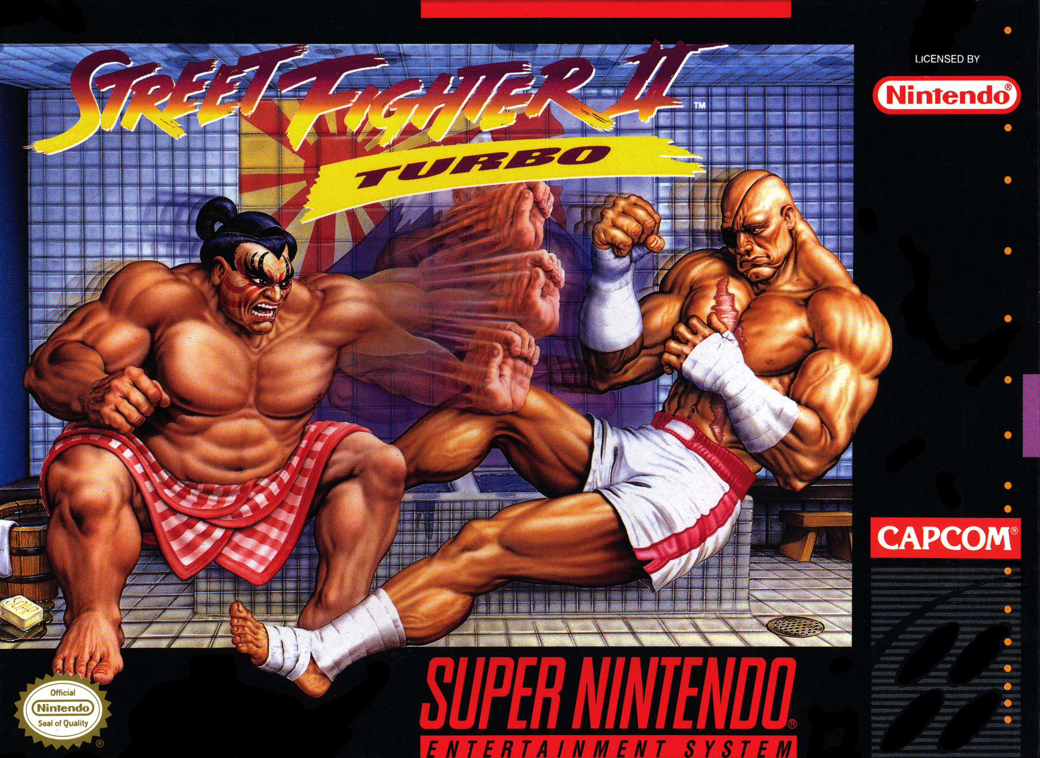 Street Fighter II VEGA Graphic Evolution 1993-1994 (Super Nintendo) SNES 