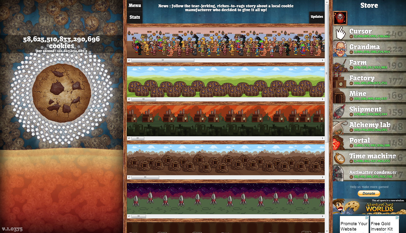 Cookie Clicker (Video Game 2013) - IMDb