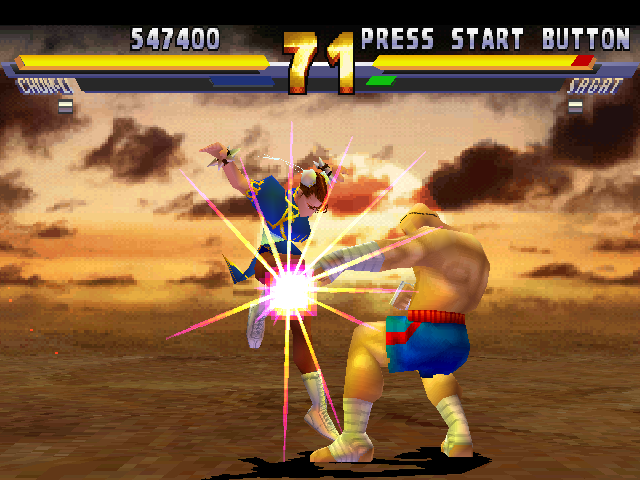 Screenshot of Street Fighter Alpha 2 (PlayStation, 1996) - MobyGames