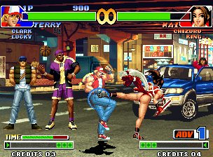 Screenshot of Fatal Fury (Neo Geo, 1991) - MobyGames