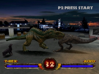 Jurassic Park: Warpath - PlayStation Fighting Game 